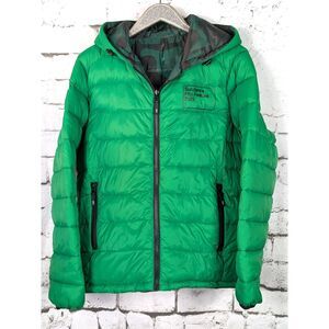 KENNETH COLE 2025 Sundance Film Festival Reversible Hooded Puffer Men's Large
